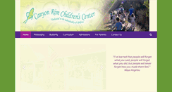 Desktop Screenshot of canyonrimcc.com